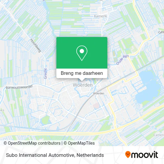 Subo International Automotive kaart