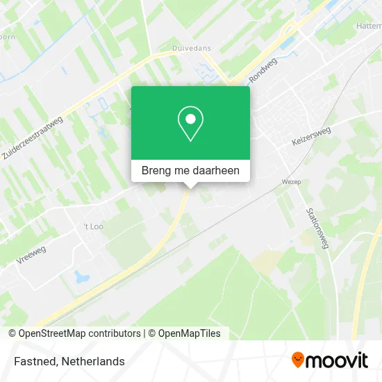 Fastned kaart
