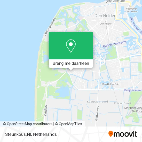 Steunkous.Nl kaart