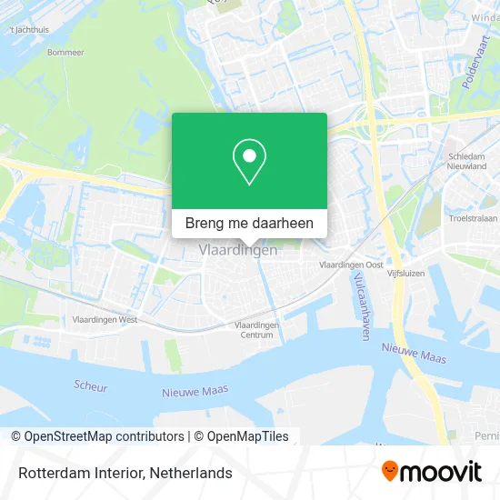 Rotterdam Interior kaart