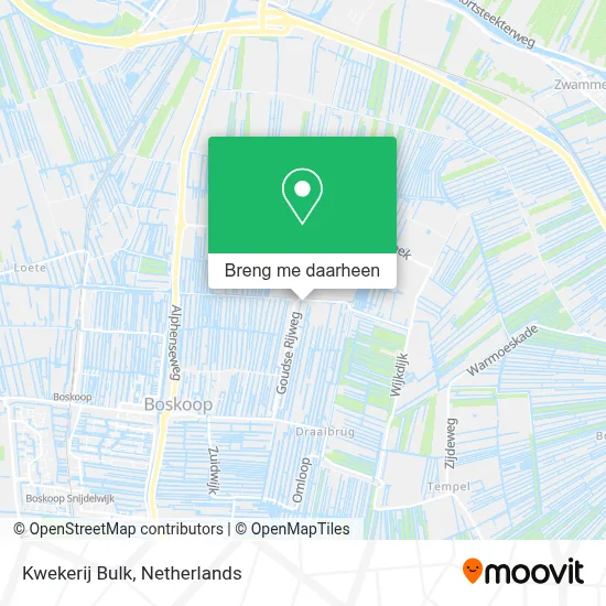 Kwekerij Bulk kaart