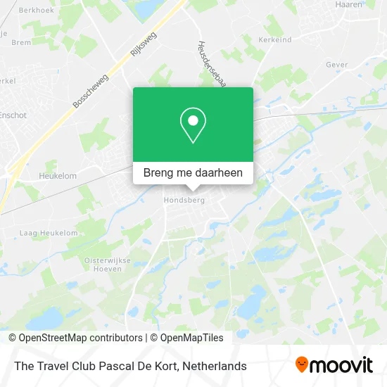 The Travel Club Pascal De Kort kaart