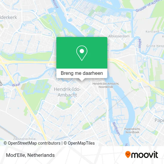 Mod'Elle kaart