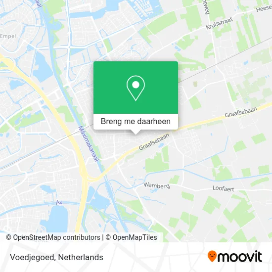 Voedjegoed kaart