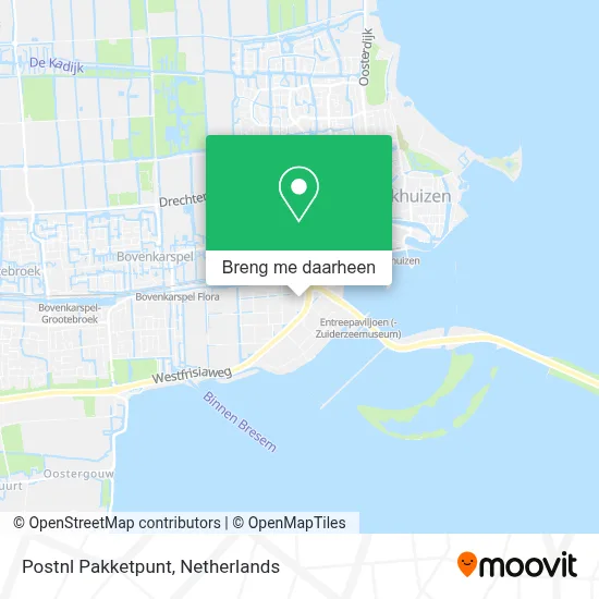 Postnl Pakketpunt kaart