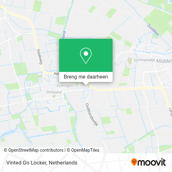 Vinted Go Locker kaart