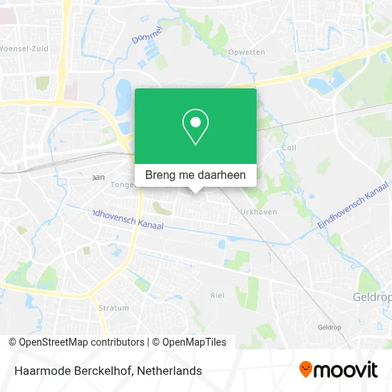 Haarmode Berckelhof kaart