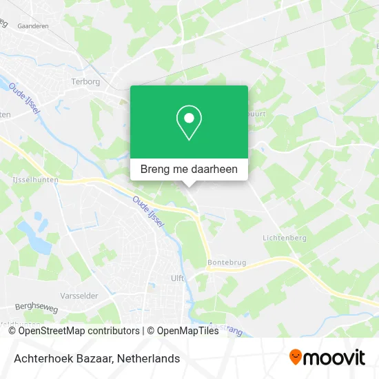 Achterhoek Bazaar kaart