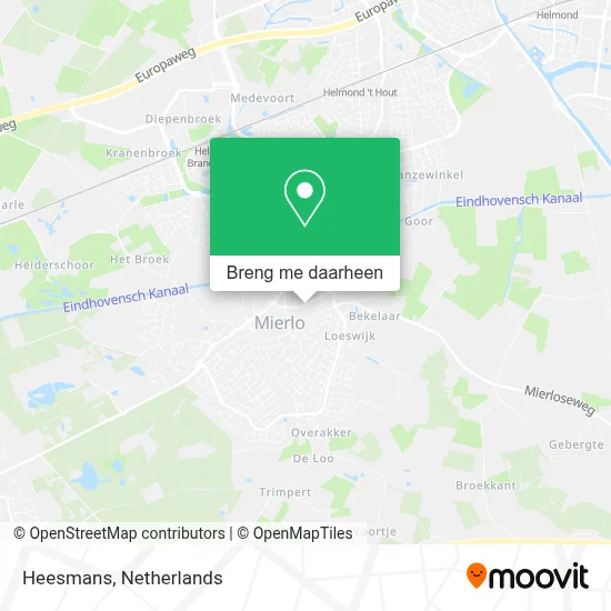 Heesmans kaart
