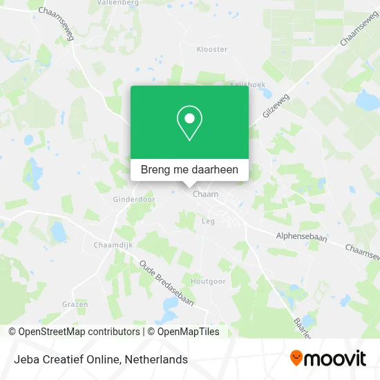 Jeba Creatief Online kaart