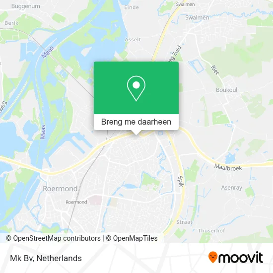 Mk Bv kaart