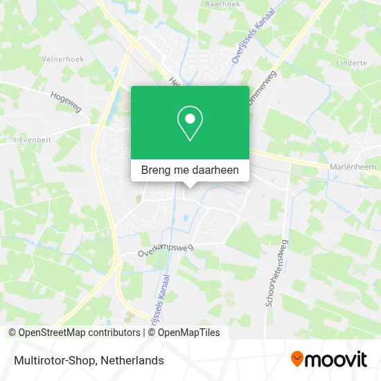 Multirotor-Shop kaart