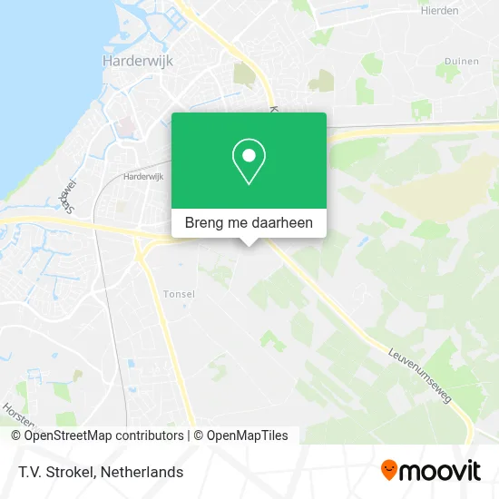 T.V. Strokel kaart