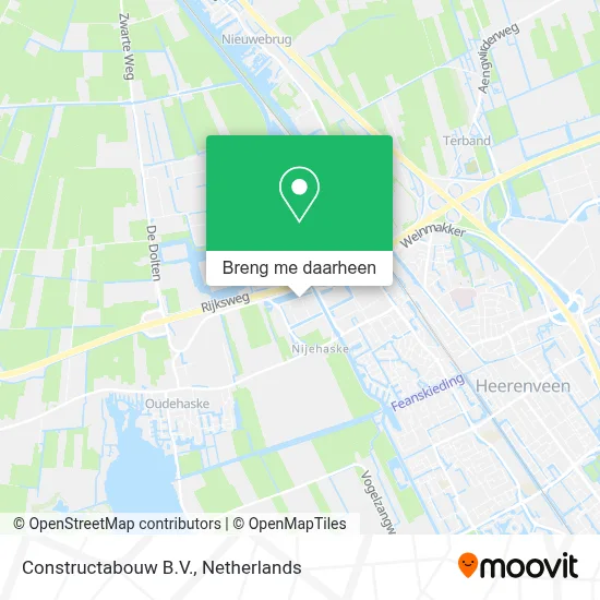 Constructabouw B.V. kaart