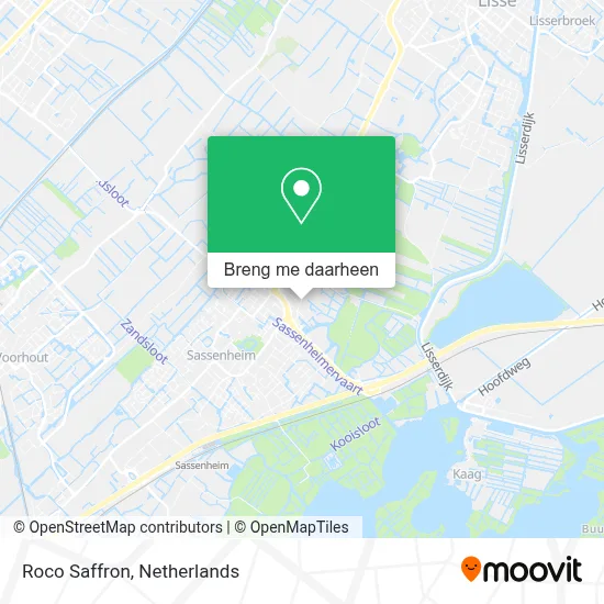 Roco Saffron kaart