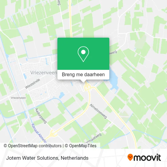 Jotem Water Solutions kaart