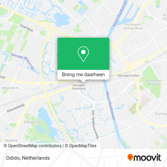 Odido kaart