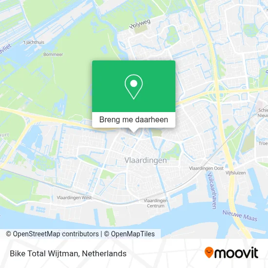 Bike Total Wijtman kaart