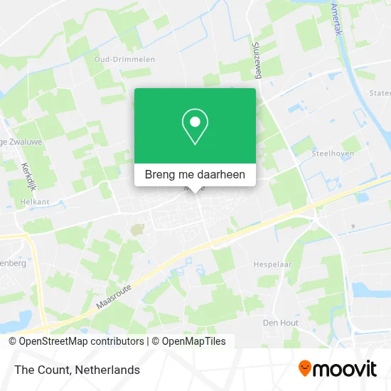 The Count kaart