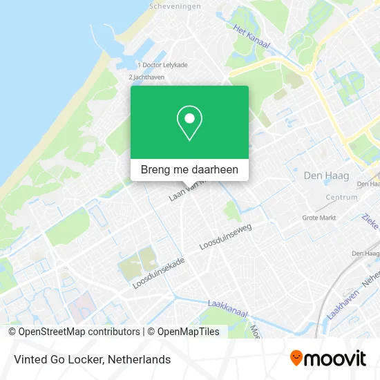 Vinted Go Locker kaart