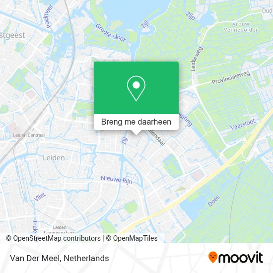 Van Der Meel kaart