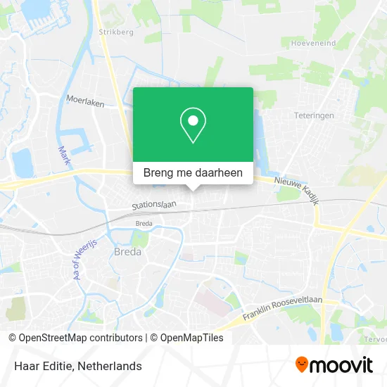 Haar Editie kaart