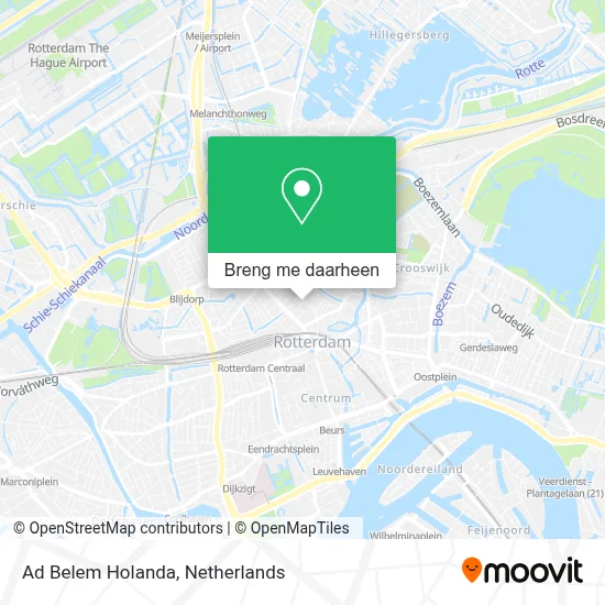 Ad Belem Holanda kaart