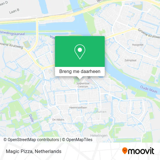 Magic Pizza kaart
