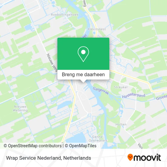 Wrap Service Nederland kaart