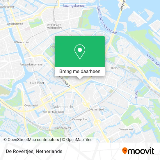 De Rovertjes kaart