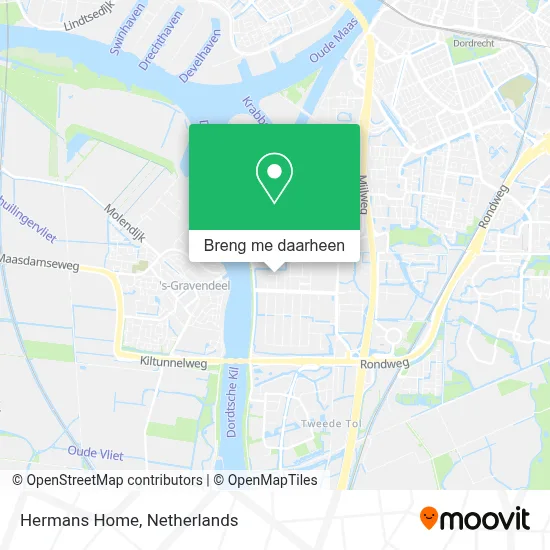 Hermans Home kaart