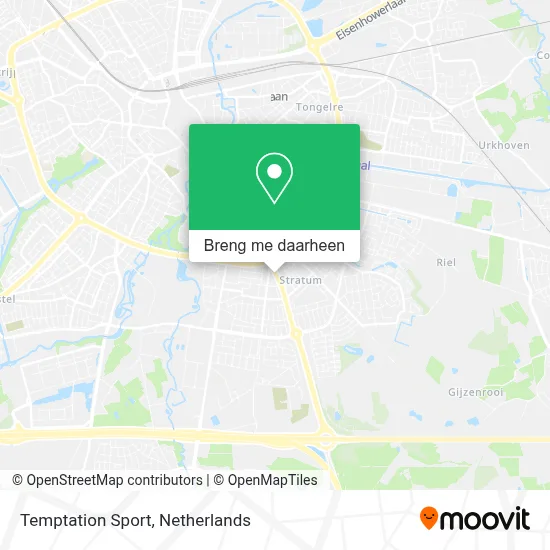 Temptation Sport kaart