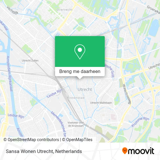 Sansa Wonen Utrecht kaart