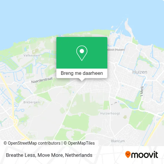 Breathe Less, Move More kaart