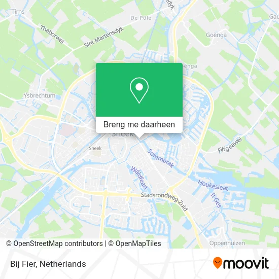Bij Fier kaart