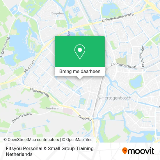 Fitsyou Personal & Small Group Training kaart