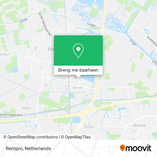 Rentpro kaart