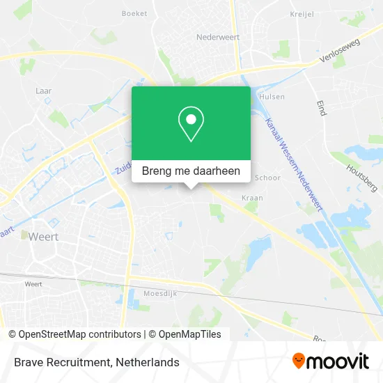 Brave Recruitment kaart