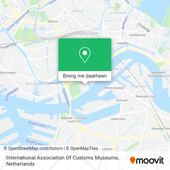 International Association Of Customs Museums kaart