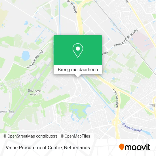 Value Procurement Centre kaart
