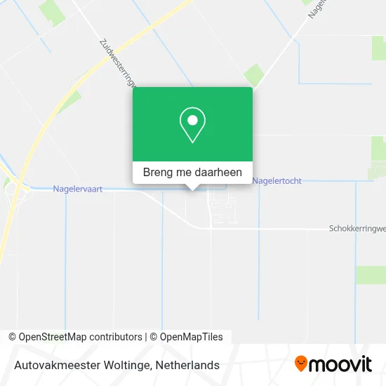 Autovakmeester Woltinge kaart