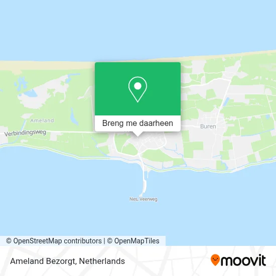 Ameland Bezorgt kaart
