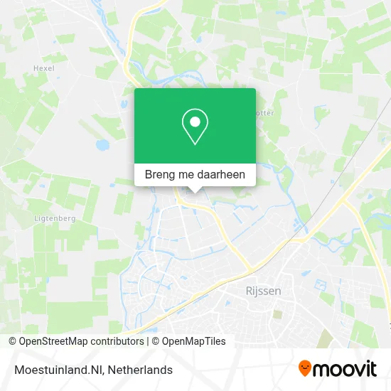 Moestuinland.Nl kaart