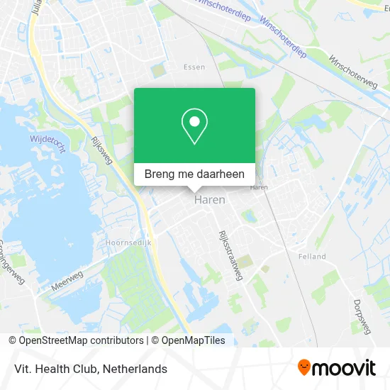 Vit. Health Club kaart