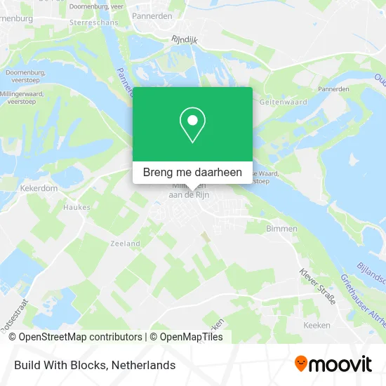 Build With Blocks kaart