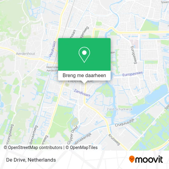 De Drive kaart