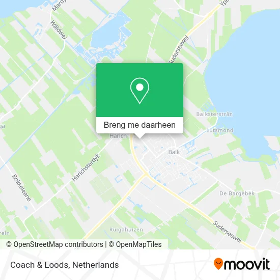 Coach & Loods kaart