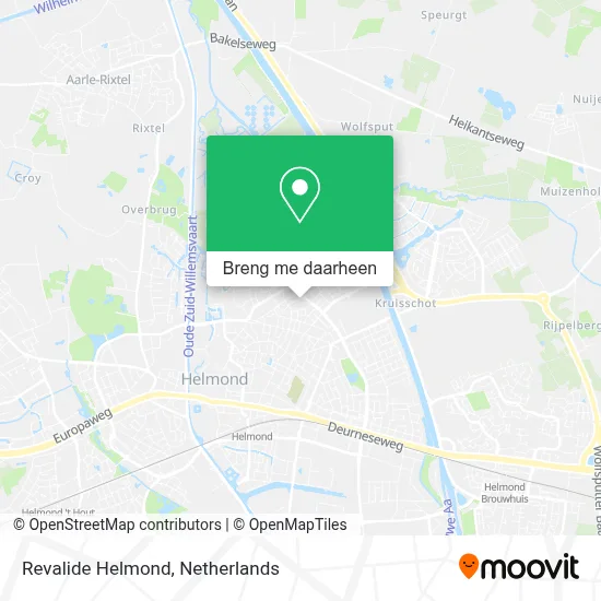 Revalide Helmond kaart