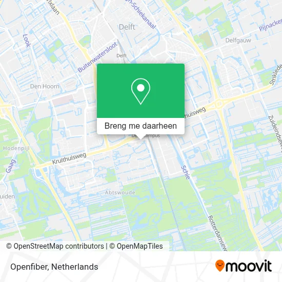 Openfiber kaart