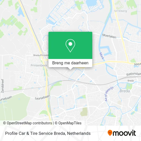 Profile Car & Tire Service Breda kaart